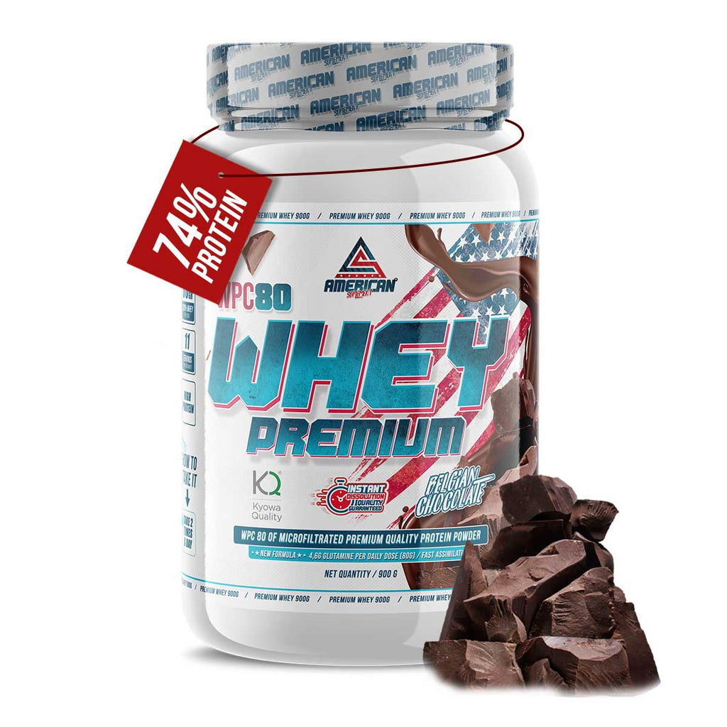 American Supplement  Proteína Whey Premium WPC80 900g