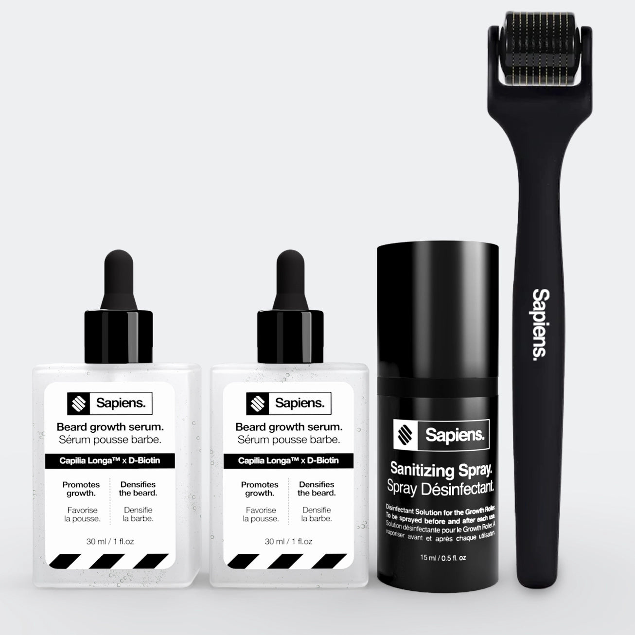 Kit para Crescimento da Barba - 3 Meses