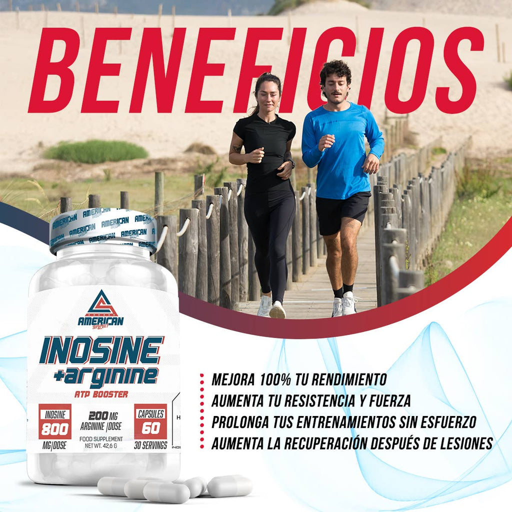 American Supplement | Inosina com Arginina | 60 cápsulas