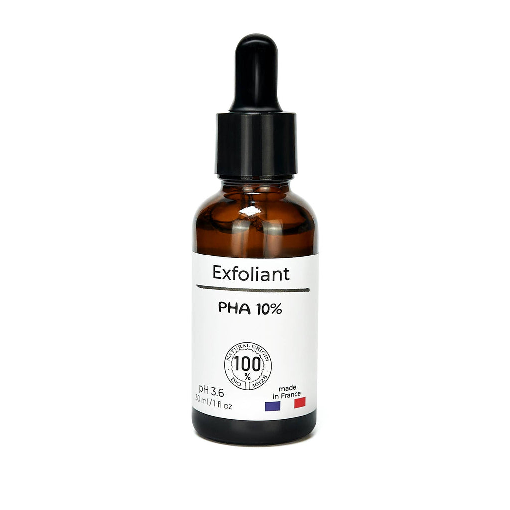 Esfoliante facial PHA 10% (melhor que AHA) 100% natural