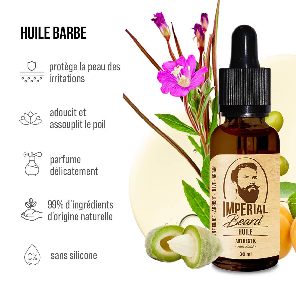 Óleo para barba Authentic Imperial Beard