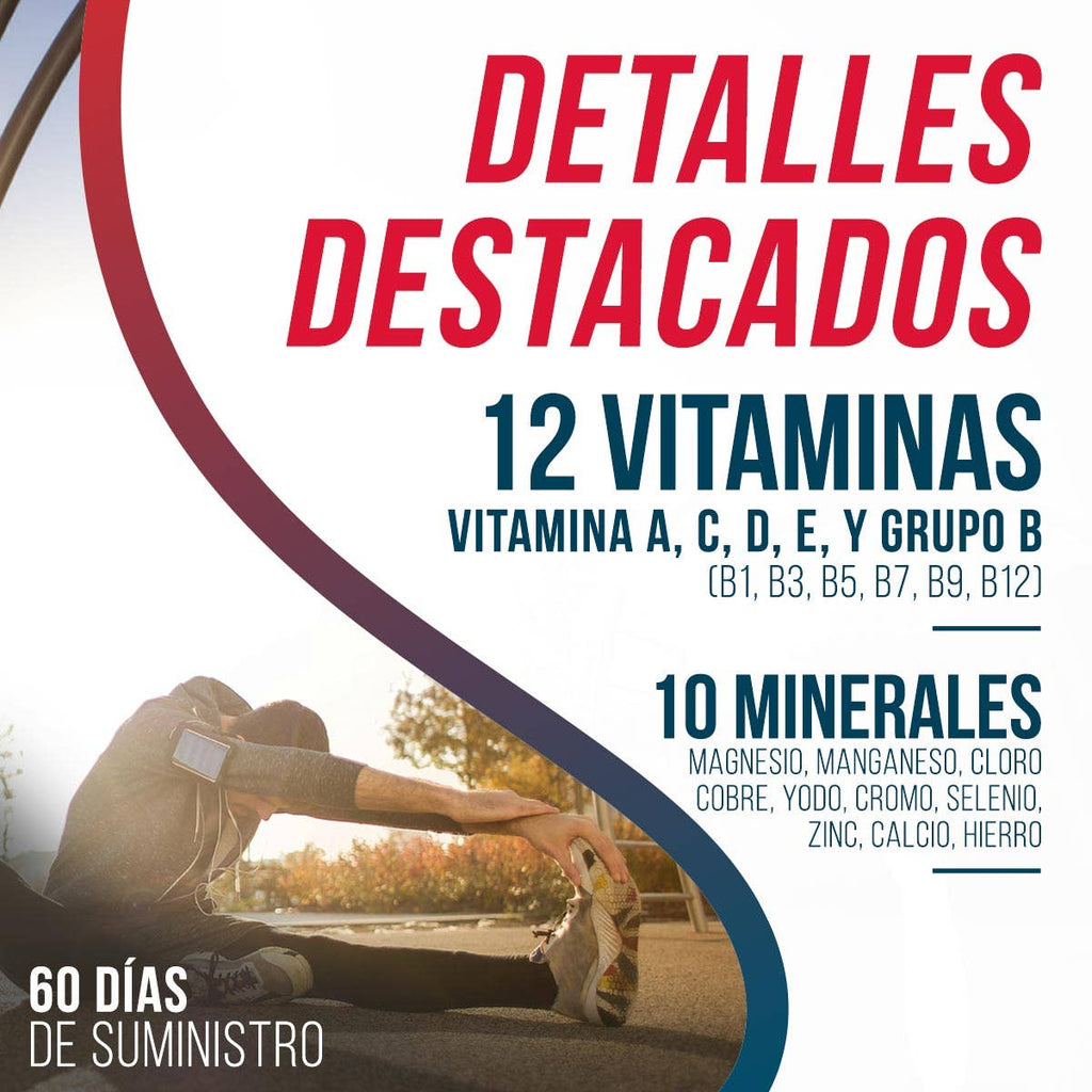 Suplemento American | Combo Multivitamínico 60 cápsulas