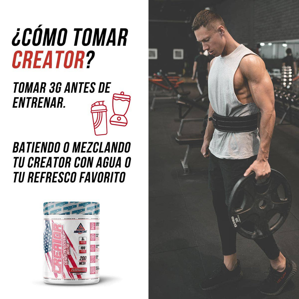 American Supplement | Creatina Monohidratada 100% Creator 300 g