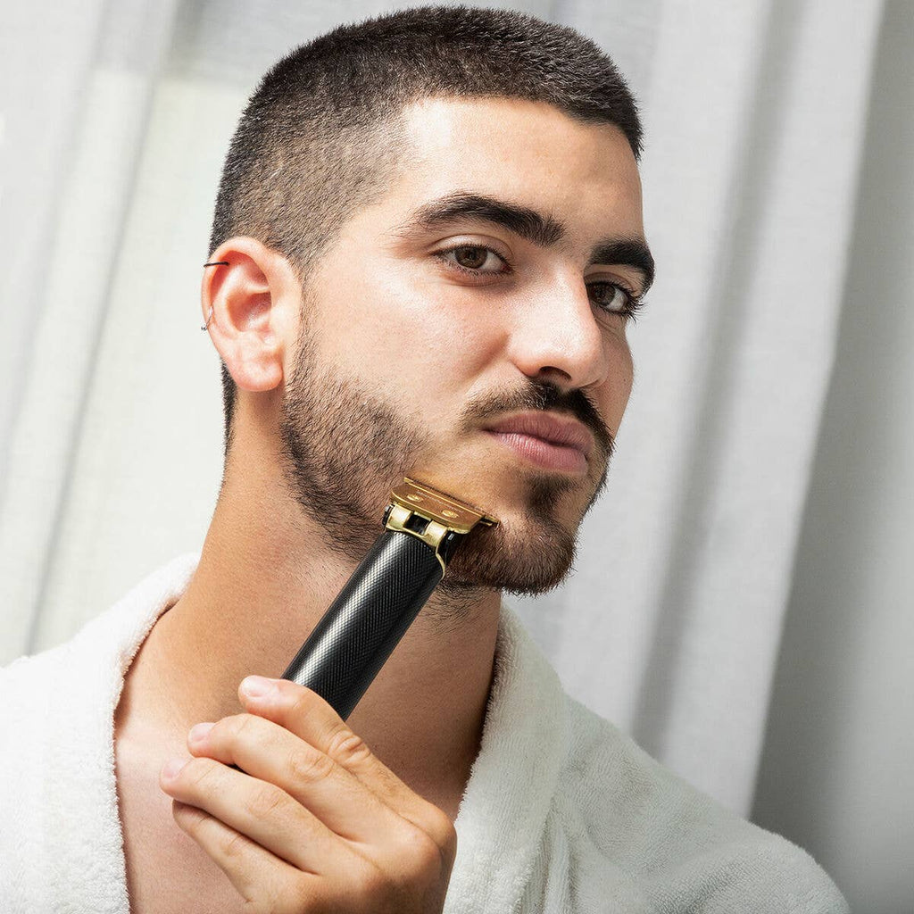 Máquina de Cortar Cabelo Profissional Recarregável InnovaGoods Triher com Acessórios