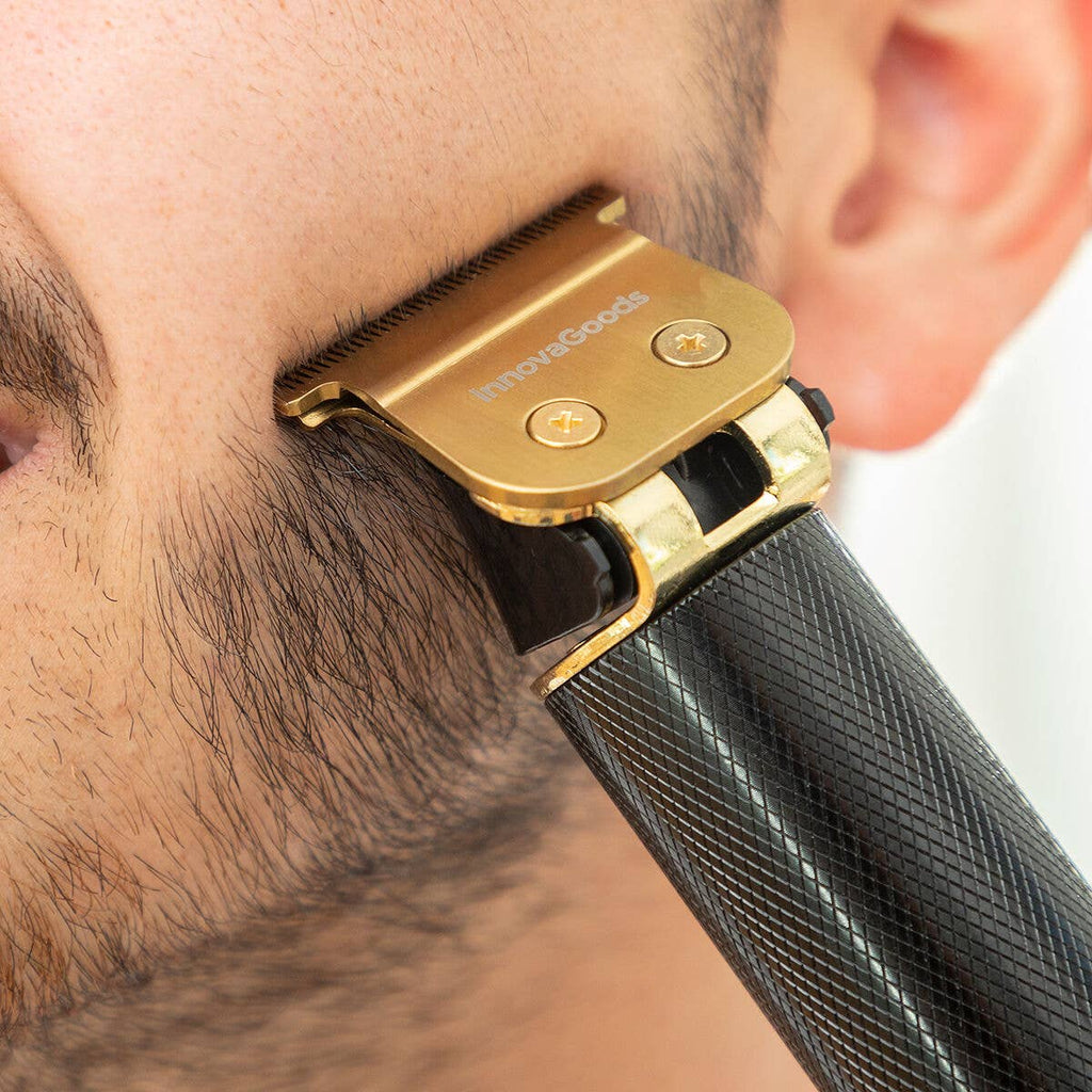 Máquina de Cortar Cabelo Profissional Recarregável InnovaGoods Triher com Acessórios