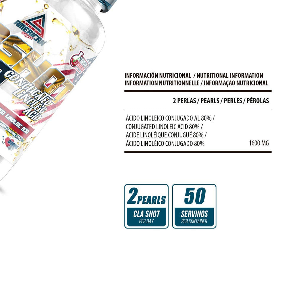 American Supplement | Cla Shot 1000 mg | Queimador de gordura