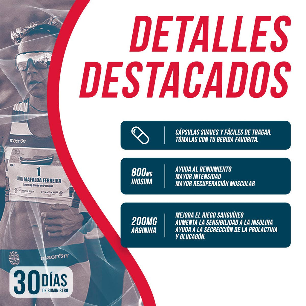 American Supplement | Inosina com Arginina | 60 cápsulas
