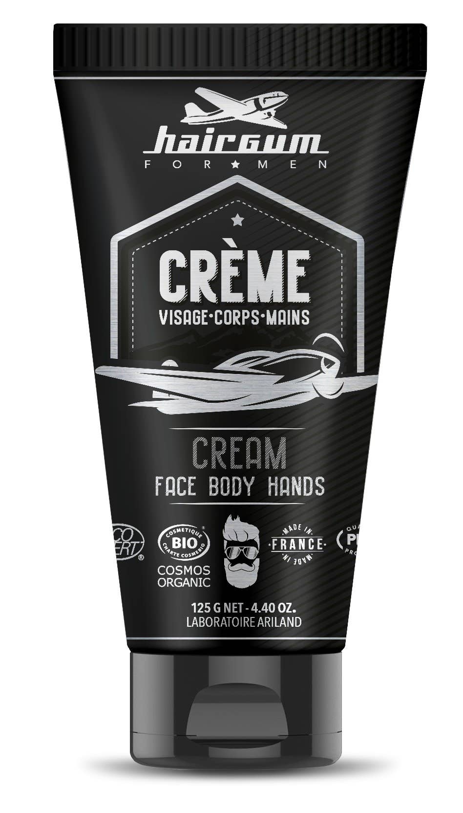 Creme Rosto, Corpo e Mãos Hairgum Para Homens