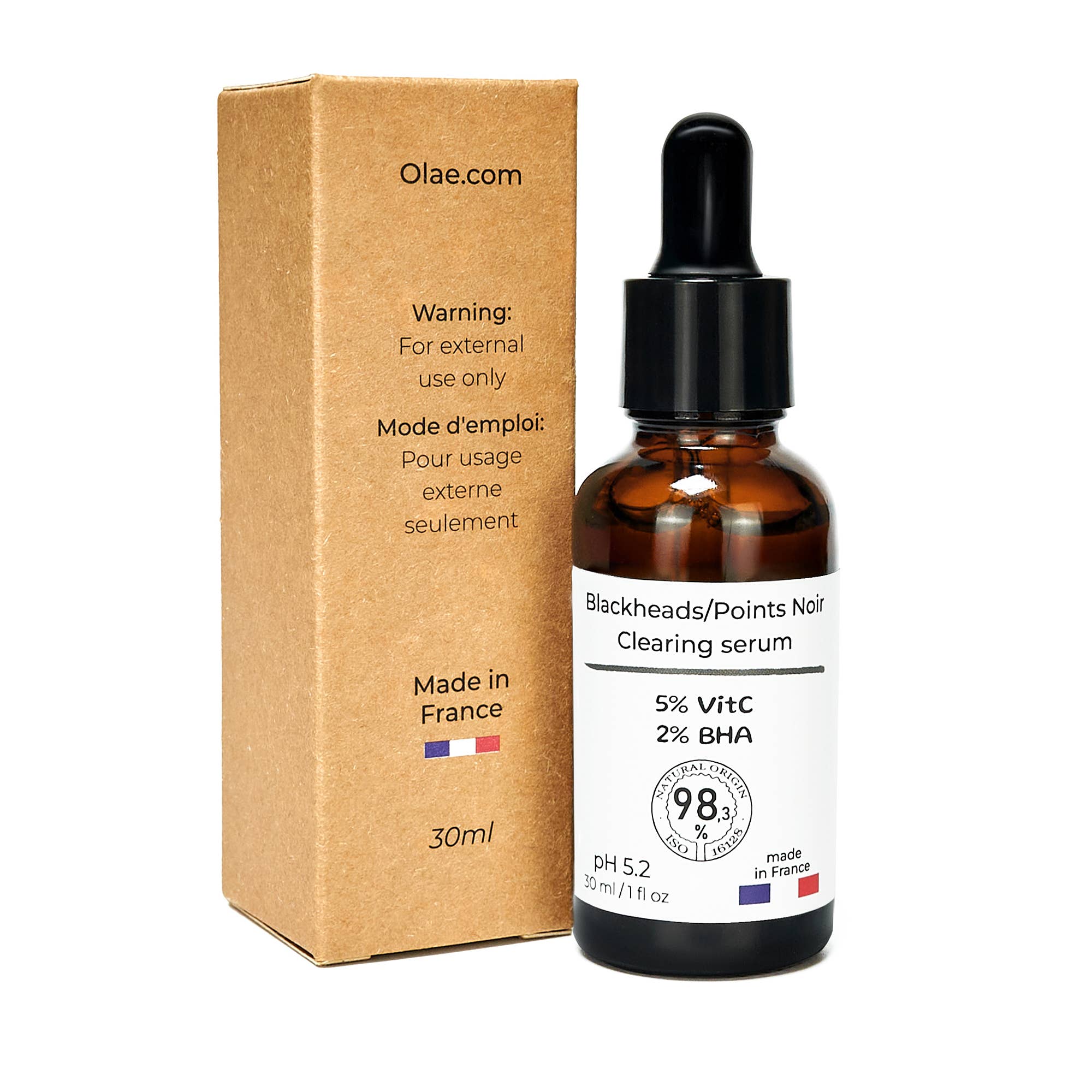 Sérum para desobstrução de cravos e acne