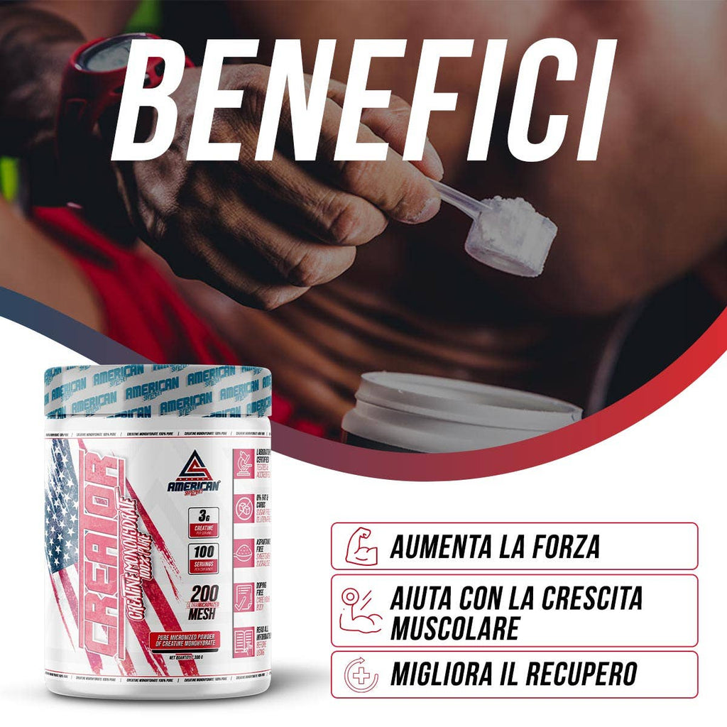 American Supplement | Creatina Monohidratada 100% Creator 300 g