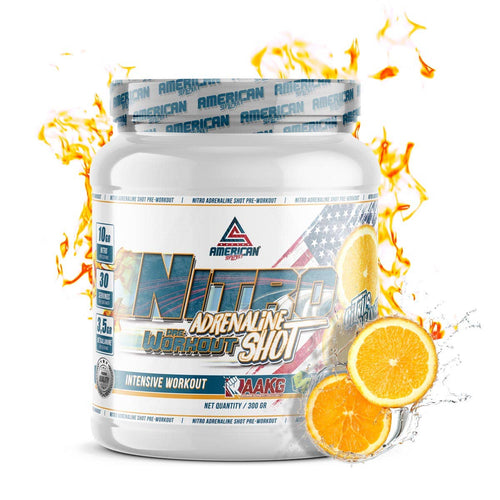 American Supplement Nitro Adrenaline Shot Pré-Treino 300 g