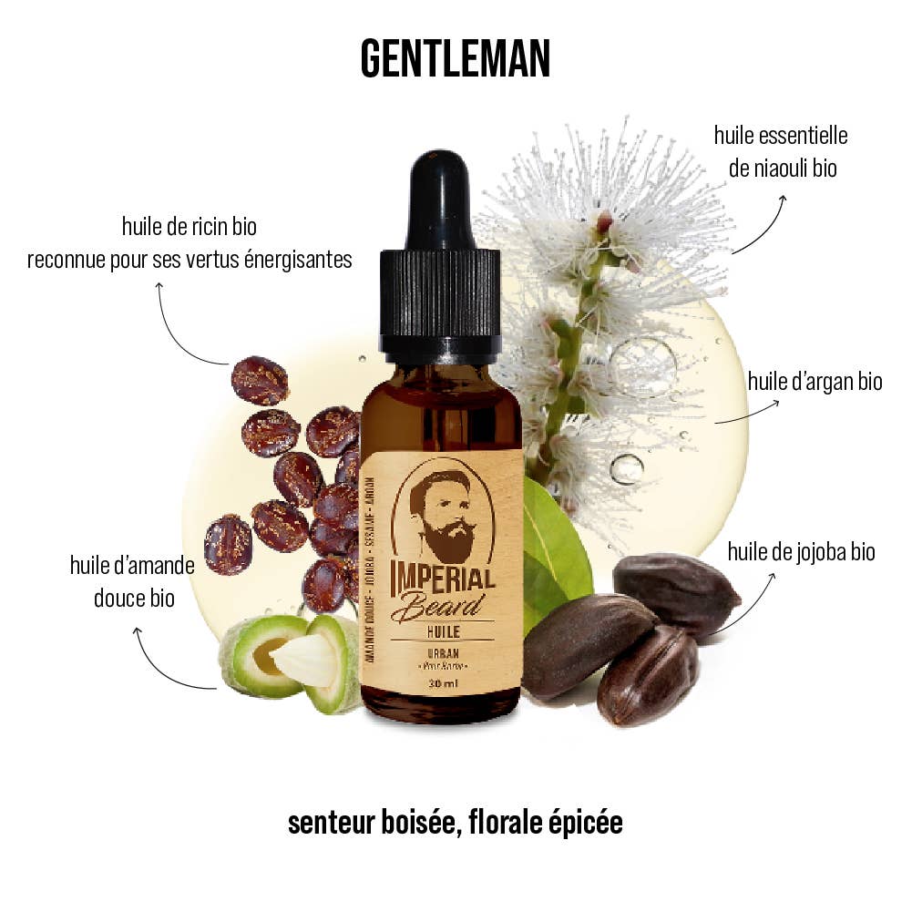 Óleo para barba Imperial Beard Gentleman