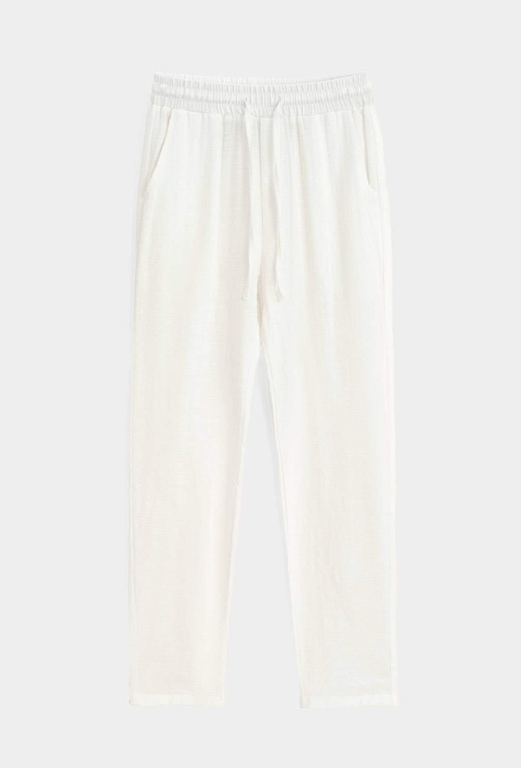 Conjunto coordenado Corte fluido Design descontraído - Branco